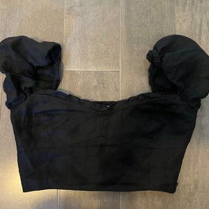 Wilfred Wander Linen Blouse black XS